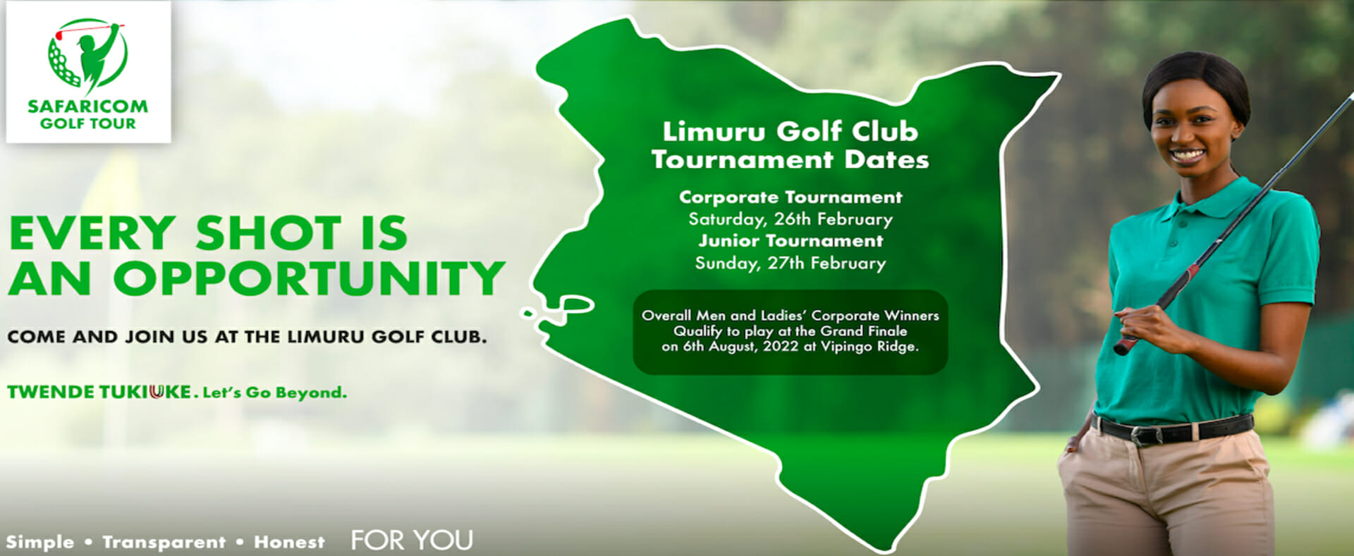 All Set for Second Leg of The Safaricom Golf Tour at Limuru Golf Club