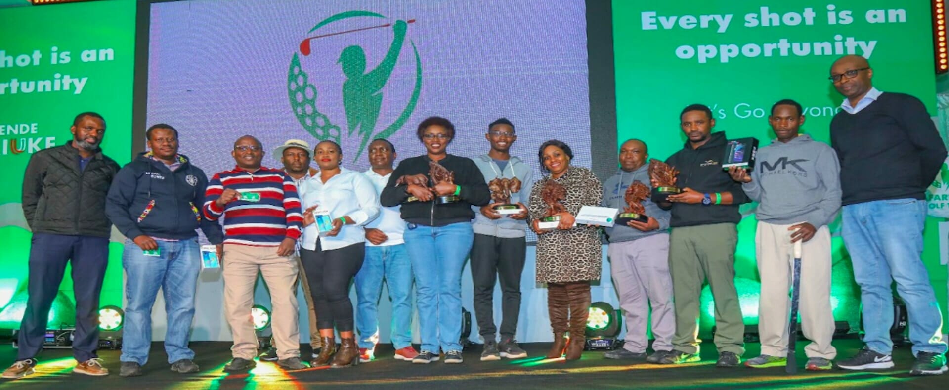 Limuru Based Junior Golfer Gitonga wins the second leg of Safaricom Golf Tour