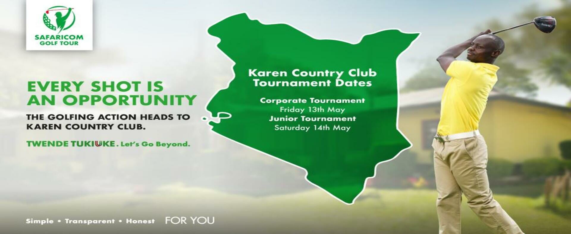 Karen Country Club to Host over 280 Golfers For 7th Leg of the Safaricom Golf Tour