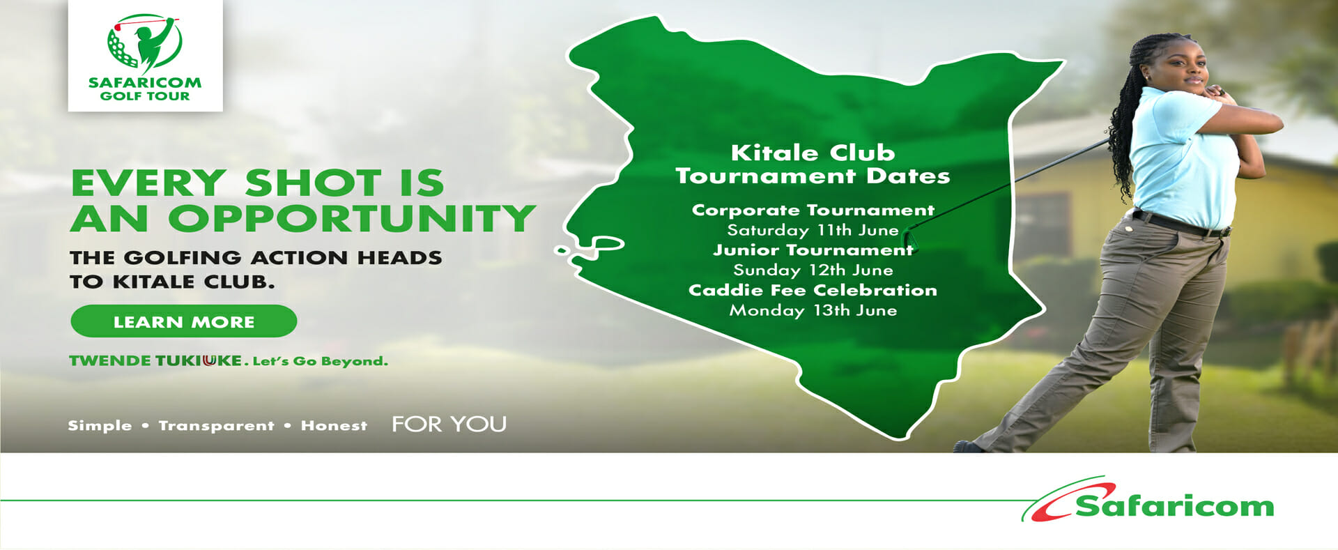 Safaricom Golf Tour Heads to Kitale For 10th Leg
