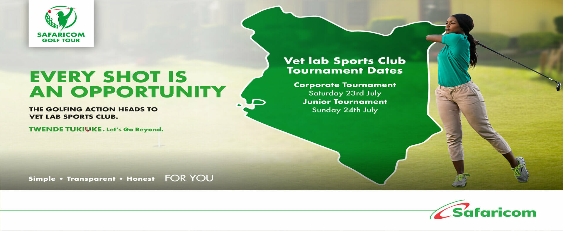 Safaricom Golf Tour Heads to Vet Lab for Penultimate Preliminary Round