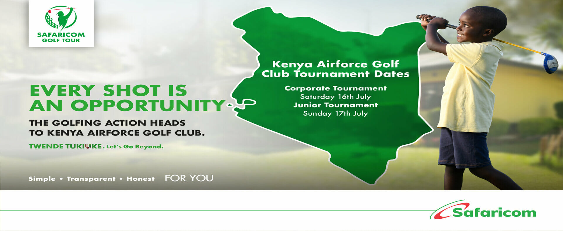 Kenya Airforce Golf Club Set to Host 12th Leg of Safaricom Golf Tour