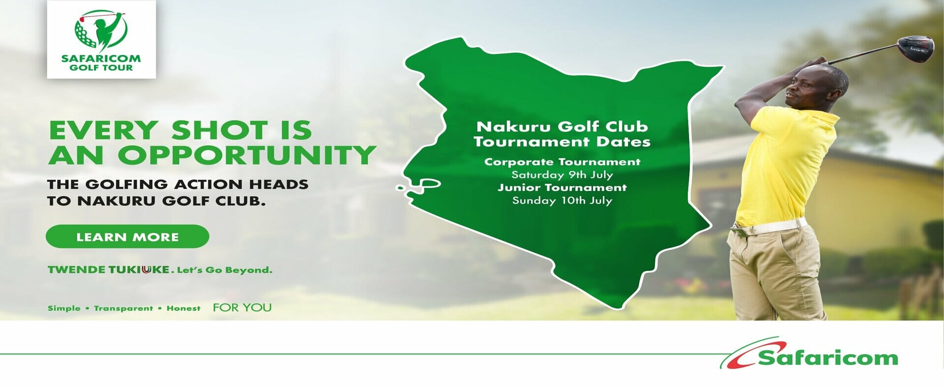 Safaricom Golf Tour Resumes with Nakuru Tourney