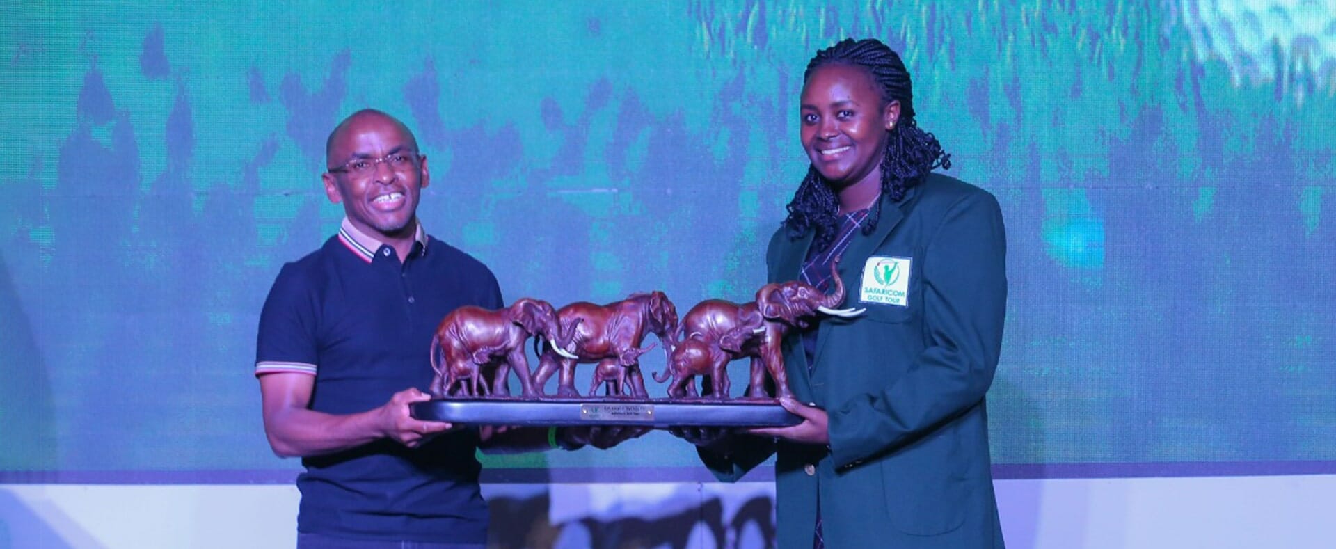 Nanyuki’s Marion Githinji crowned Safaricom Golf Tour Champion at Vipingo Ridge.